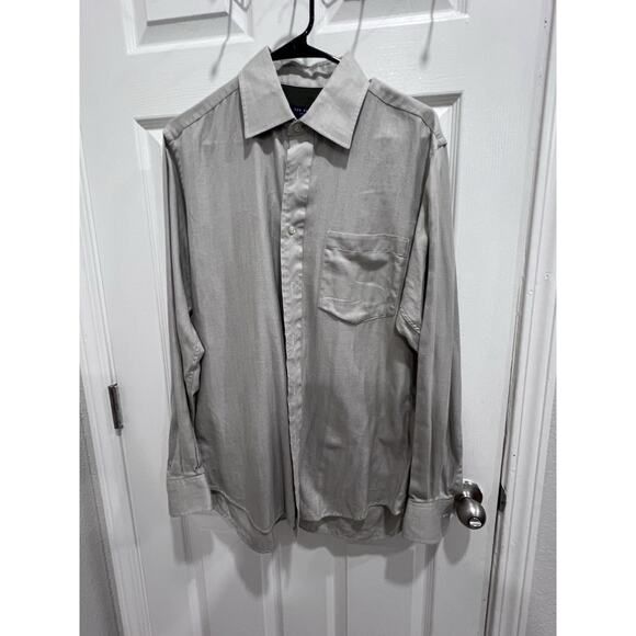 Ted Baker London Menswear Button Down Long Sleeve Shirt, Size 15 1/2 34/35 - Picture 1 of 7